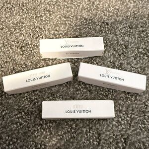 Louis Vuitton fragrance samples